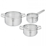 Tefal Nordica H852S3 pan/pot set 3 tk