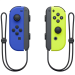 Nintendo Joy-Con Sinine, Kollane Bluetooth Juhtpult Digitaalne Nintendo Switch, Nintendo Switch OLED-ekraan