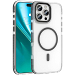 Etteri Icy Mag &uuml;mbris, m&otilde;eldud iPhone 16 Pro jaoks 6,3", must