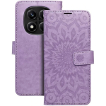 Oem MEZZO Book kate, mis on m&otilde;eldud Xiaomi Redmi Note 14 PRO 4G-le, lilla mandala v&auml;rviga