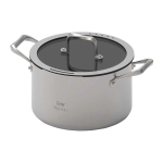 Zyle Signature ZY1640CS roostevaba terasest pott, 6,5 l