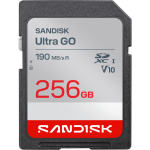 SanDisk 256 GB Ultra GO UHS-I U1 V10 SDXC m&auml;lukaart
