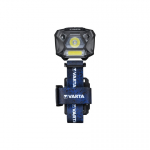 Varta WORK FLEX MOTION SENSOR H20 Must, Sinine Peapaelaga taskulamp LED