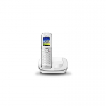 Panasonic KX-TGJ310 Digitaalse juhtmeta tehnoloogia (DECT) telefon Helistaja ID Valge