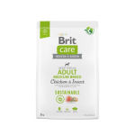 BRIT Care Dog Sustainable Adult Medium Breed chicken & Insect - dry dog food - 3kg
