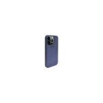 iLike Apple iPhone 13 Pro Max Silicone plastic case Eco Print Design Blue