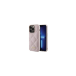 Guess Apple iPhone 15 Pro HC PU QUILTED METAL LOGO Pink