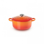 Le Le Creuset Signature 3,3 l &Uuml;mmargune Oranž