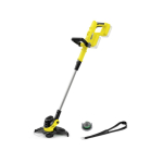 K&auml;rcher LTR 3-18 DUAL 30 cm Patarei Must, Roostevaba teras, Kollane