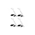 HUDORA Trampoline anchors Batuudiankrud