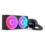 NZXT Kraken Elite 280 RGB Protsessor K&otilde;ik-&uuml;hes vedelikujahuti 14 cm Must 1 tk
