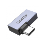 Unitek Adapter USB-C na USB-C kątowy płaski 40Gbps