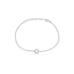 Brilio Brilio Silver Brilio Silver Charming silver bracelet with zircons BRC17W