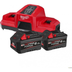 Milwaukee Komplekt M18 FORGE NRG-602, 18V, 2xM18 FB6, 6,0Ah, M18 DBSC