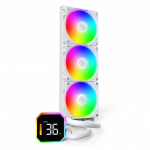 Montech HyperFlow Digital 360 Protsessor K&otilde;ik-&uuml;hes vedelikujahuti 12 cm Valge 1 tk