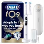Oral-B iO9 s&auml;hk&ouml;hammasharja, valkoinen + lataava matkakotelo