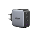 UGREEN UGREEN Nexode 100W seinakohandaja, 3x USB-C + USB-A, GaN, Power Delivery, volditav pistik