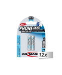 12x2 12x2 Ansmann maxE NiMH bat. Micro AAA 800 mAh DECT PHONE
