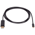 Akyga AK-AV-16 videokaabliadapter 1,8 m DisplayPort USB t&uuml;&uuml;p-C