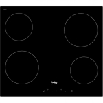 Beko HIC 64400 E pliidiraud Must Sisseehitatud 60 cm Keraamiline 4 tsoon(id)