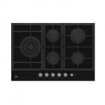 Beko HILL 75235 S pliidiraud Must Sisseehitatud 75 cm Gaas 5 tsoon(id)