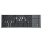 DELL KB740 klaviatuur Kontor RF juhtmeta &uuml;hendus + Bluetooth QWERTY P&otilde;hjamaad Hall, Must