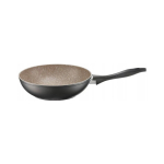 Frying Frying pan wok with coating Qualum Basic Stone Edition Arras 26 cm AMBITION