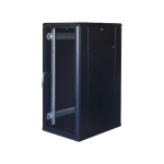 19" 19" Switching cabinet TOTEN, System G, 27U, 600x800, perforated door, up to 800kg, black/ G3.6827.9801 / 19-G6827PP