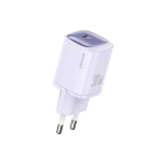 USAMS Ład. network CC251 30W GaN USB-C Fast Charging HC Series Purple/Purple CC251TC03