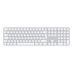 Apple Magic klaviatuur Universaalne USB + Bluetooth QWERTY Vene Valge