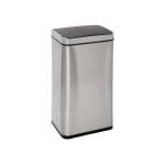 5five 5five Simply Smart Steel Automatic Trash Can 40L, Stainless Steel, Silver