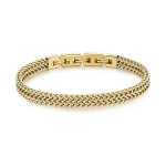 Brosway Elegant gold-plated chain bracelet for men Ink BIK100