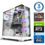 INTOP AQUA Ryzen 7 9700X 64GB DDR5 1TB SSD M.2 NVME+2TB RTX5060Ti 8GB WIN11