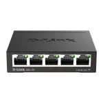 D-Link DGS-105 Mittejuhitav L2 Gigabit Ethernet (10/100/1000) Must