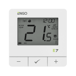 Engo Controls Engo E7 traadita termostaat 16A, valge