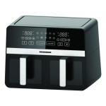Heinner HAF-K10DB24BK frit&uuml;&uuml;r Kahekohaline 9,5 l Eraldiseisev 2400 W Kuuma&otilde;hu frit&uuml;&uuml;r Must