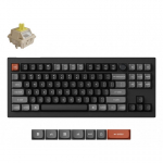 Keychron V3 Ultra 8K klaviatuur Universaalne Bluetooth QWERTY Must