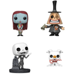 Funko POP pakett 4 kuju Disney The Nightmare Before Christmas