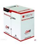 TEHNiliselt TEHNiliselt keerutatud U / UTP CAT6 juhtme 305M CCA halli ITP6-CCA-305-GY
