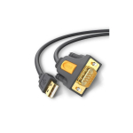 Ugreen 20210 j&auml;rjestikkaabel Must 1 m USB 2.0 RS-232