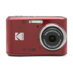Kodak Pixpro FZ45 digital camera, red