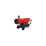 Dedra oil heater 50kW with exhaust gas outlet (DED9956TK)