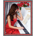 Beldizart Pianist 40x50 cm AZ-1836