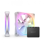 NZXT F140 RGB DUO Twin Pack Arvuti korpus Ventilaator 14 cm Valge 2 tk