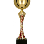 Detail Detail Gold and red metal cup