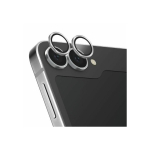 Uniq Optix Auminium Tempered Glass for Lens with Applicator for Samsung Galaxy Z Flip 6 - Silver