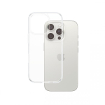 PanzerGlass &reg; HardCase Transparent iPhone 16 Pro mobiiltelefoni &uuml;mbris Kate L&auml;bipaistev