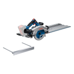 Bosch GKS 18V-57-2 GX 16,5 cm Must, Sinine 5000 RPM