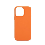 Apple Apple iPhone 15 Pro Max Premium Magsafe Soft Touch Silicone Case New Function Orange
