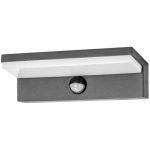 Wall Wall lamp Orno PACHIRA LED 9W, oprawa ogrodowa with motion sensor, 500lm, IP54, 4000K, black